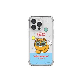 [S2B] Kakao Friends Happy Moment Party Transparent Bulletproof Iphone Card Case_Slim Design, TPU Material, Microdot Coating_ Made inKOREA